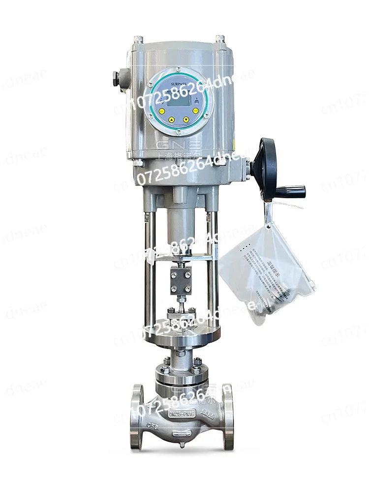 Electric control valve 2SB straight stroke heat transfer oil ratio single seat intelligent temperature