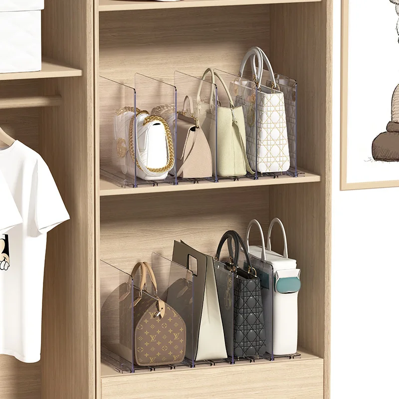 Partisi Lemari Pakaian Pelat Pemblokir Kotak Plastik Tas Kotak Penyimpanan Rak Rumah Tangga Buku Asrama Finishing Artefak Penyekat