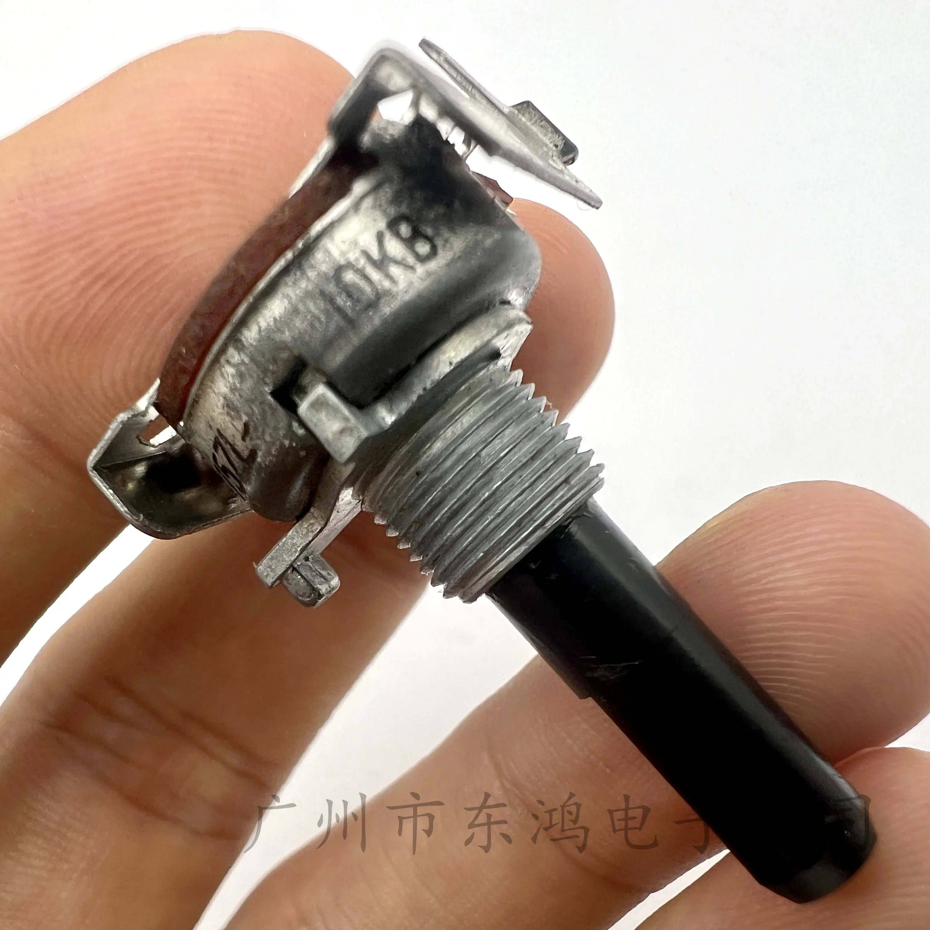 1 PCS the republic of161 Horizontal Potentiometer 3 Pin B10K Old Style Amplifier  Adjustment Switch Shaft Length 25mm