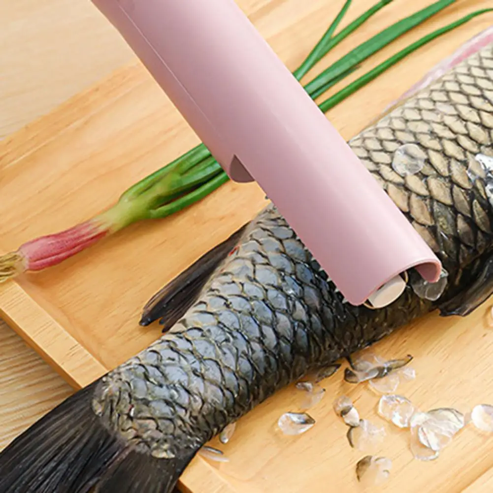 Electric Fish Scaler Automatic Descaler Tool with Stainless Steel Blades Cordless Rechargeable Efficient Fish Scaling Tool for H