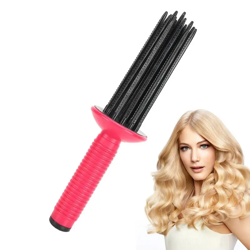 Hot Air Curler Non-Slip Hot Air Curler Comb Hair Styling  And Ergonomical Hair Accessories For Home Stage Performance Traveling