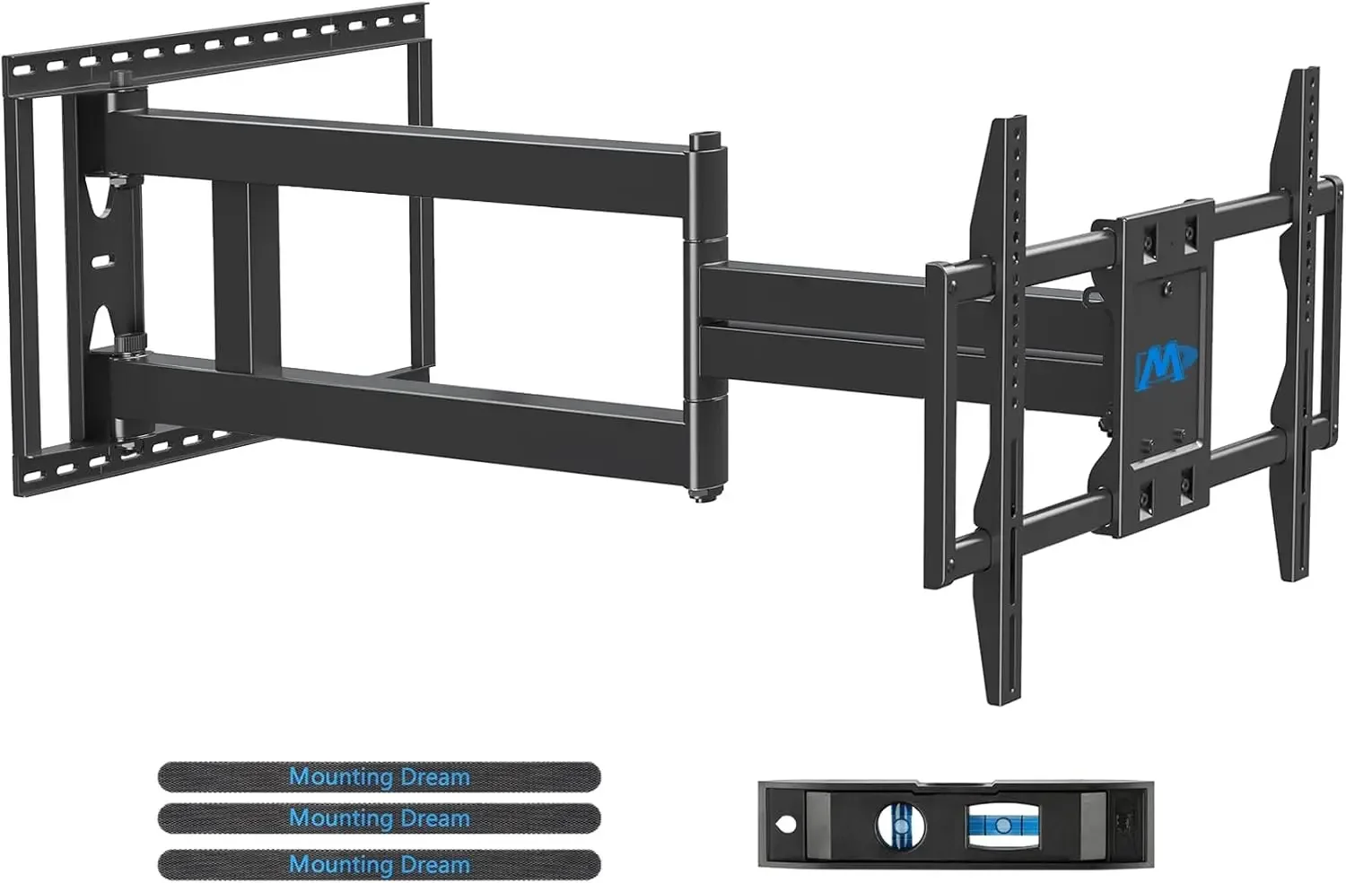 Long Arm TV Wall Mount for Most 42-90 Inch TV, 40 Inch Extension TV Mount Swivel and Tilt, Full Motion Mount Fits Max VESA