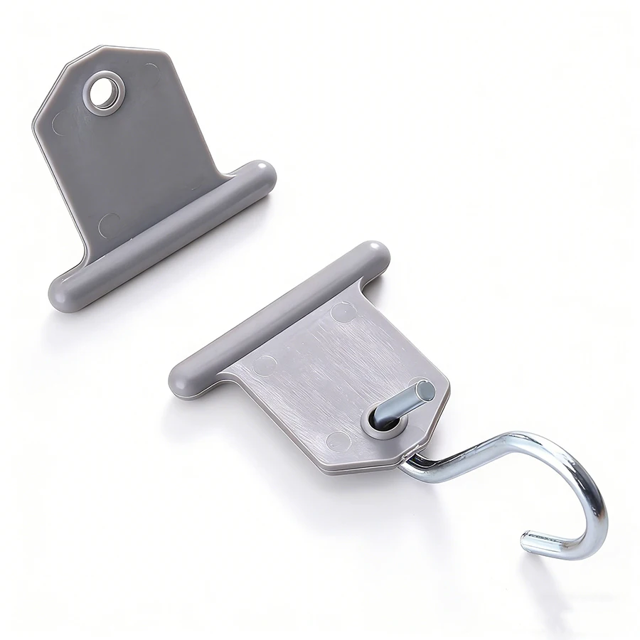 8Pcs Sturdy Awning Hooks for RV S Shaped Camping Awning Hooks Metal Party Light Hangers Hats Outdoor Camper Hanging Accessories