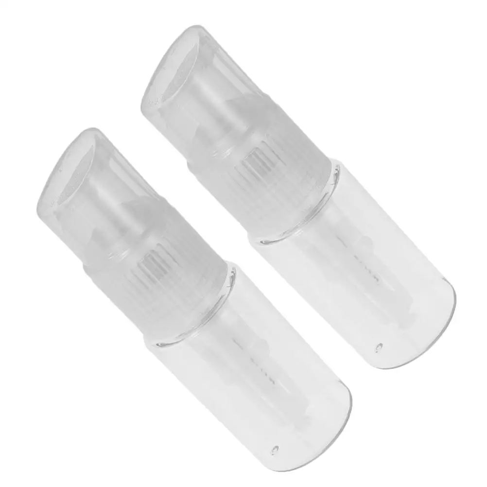 

2Pcs Dry Powder Spray Bottle Empty Refillable Dispenser Container Travel Size Portable Home Use Skincare Tool Powder Containers
