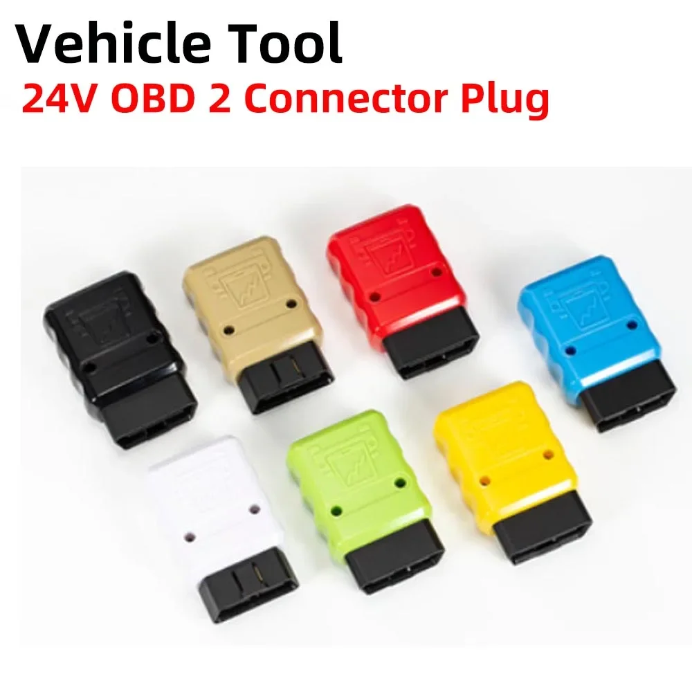 

OBD2 Male Car Accessory J1962 16 Pin/Way/Hole Universal OBDII OBD 2 Female Socket Plug Shell Housing Shell + Screw + Plug