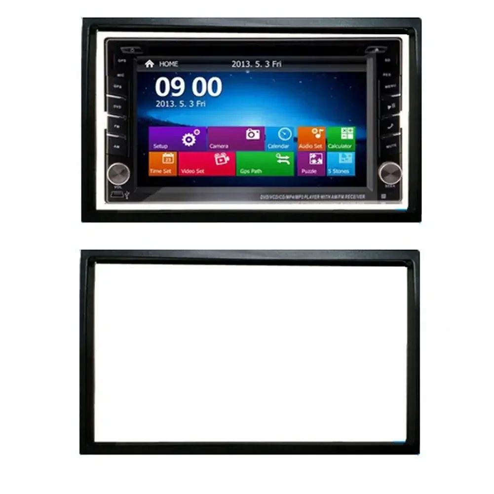 2 Din Car Stereo Radio Panel For 7 Inch Frame Universal 2 Din Car Radio MP5 Large Screen Car Audio Installation Accessories