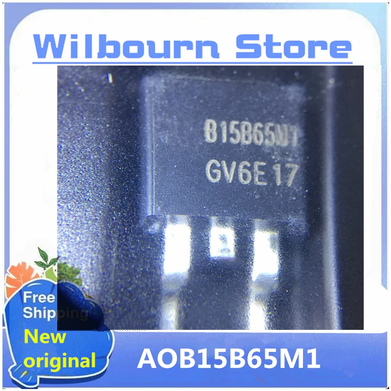 10PCS~50PCS/LOT AOB15B65M1 TO-263 B15B65M1 New original in stock