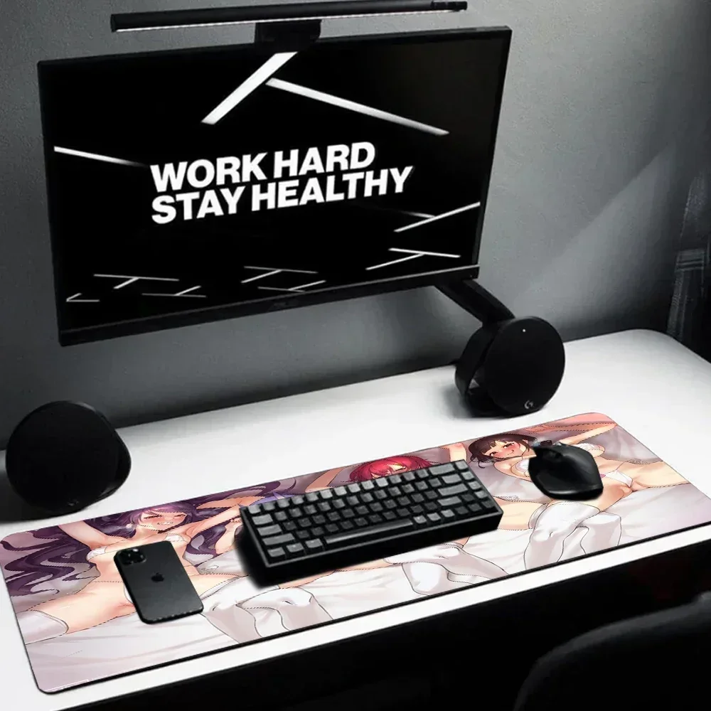 Nude hentai Sex Large Mouse Pad Chest Mausepad with Tits Seductive Woman Playmat Boobs Anime Carpet Custom Gaming Desk Mat 600