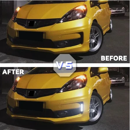 

Suitable for Honda 11 12 13 FIT daytime running light JAZZ daytime running light bumper light