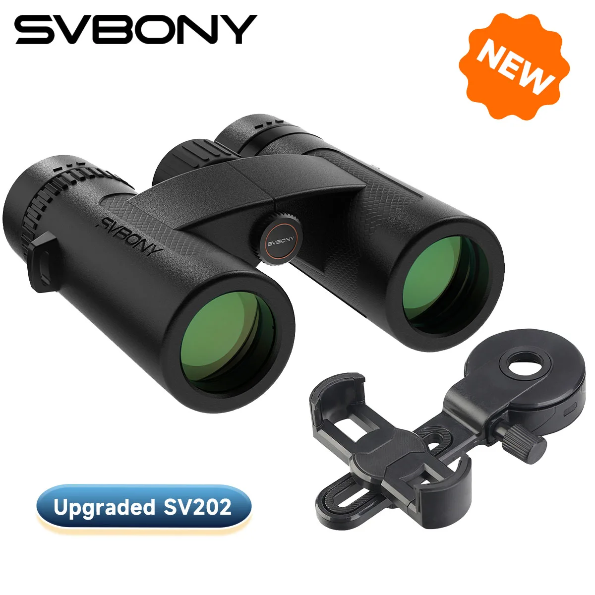SVBONY SV202 - Binóculos ED 8x32/8x42/10x42 com Tripé