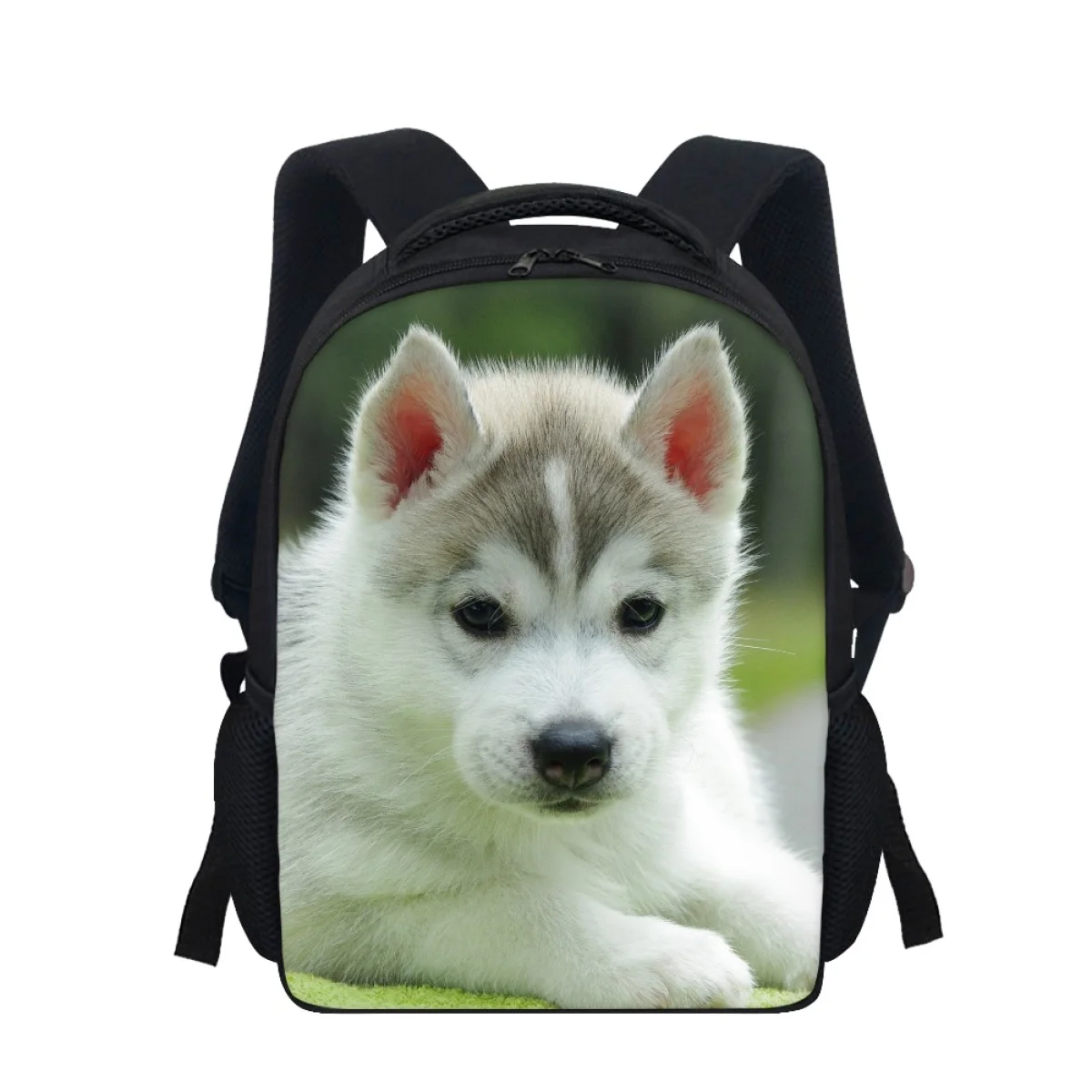 

School Backpack for Boys Kids Animal Dog Print School Bags Primary Girls Children's Bookbags Elementary Student Lightweight Bag