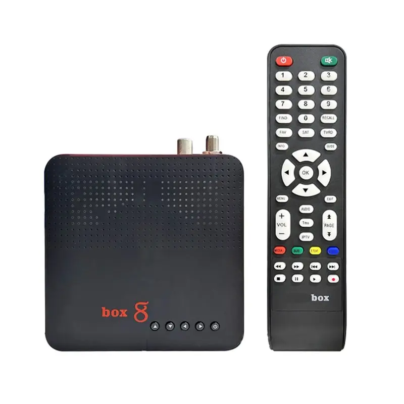 

ABKQ-For Hellobox 8 Спутниковый ресивер с Auto-Powervu, DVB-S2, S2X, T2/C, H.265 HEVC, встроенным Wi-Fi для плавной потоковой передачи в ЕС (версия для ЕС)