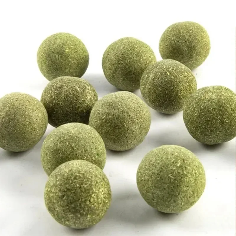 5/10/20 Stück natürliche Katzenminze-Bälle, Kätzchen-Katzen-Nip-Ball, Licker-Spielzeug für Katzen aller Rassen, Lecken Sie Ball-Spielzeug, das Haustierkatzen faszinieren – Detail 17