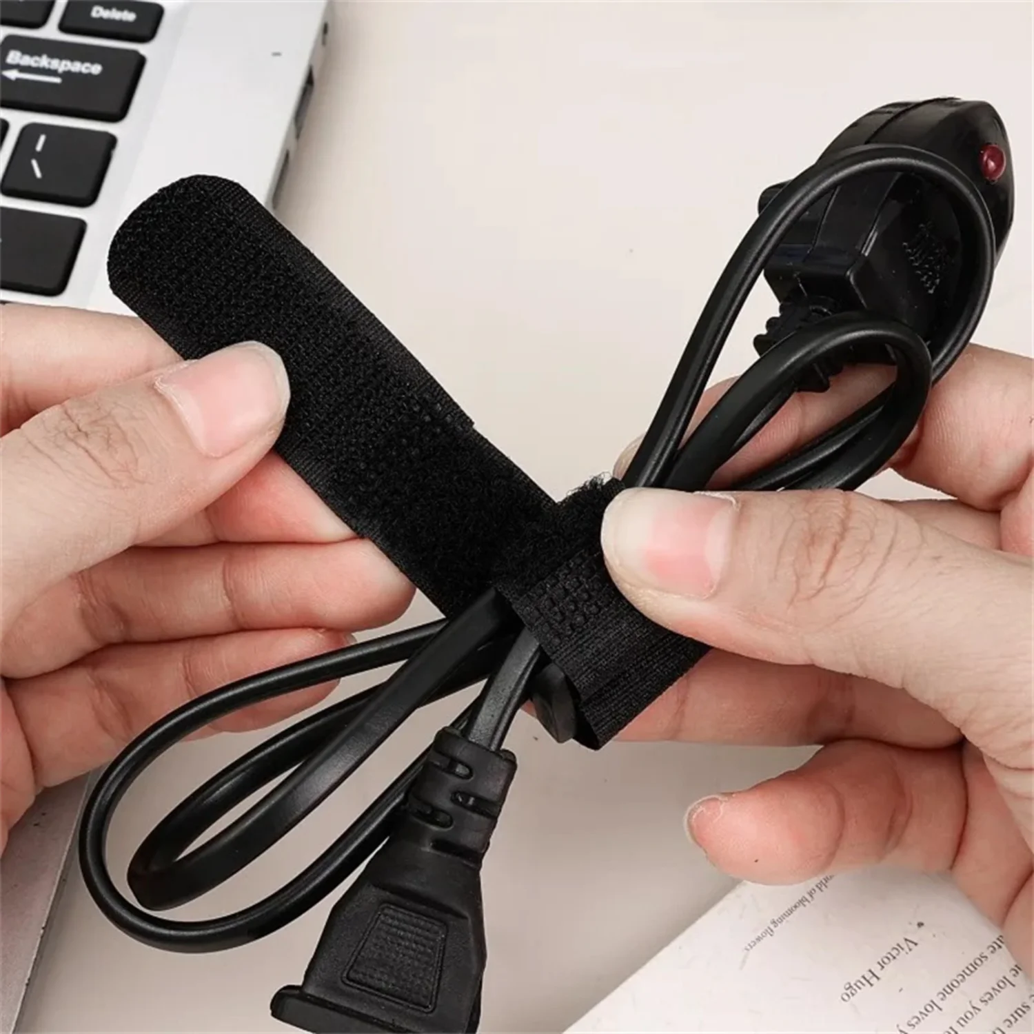 10-100 STUKS Magic Tape Zwarte - Gear Tie Reusable recensie en prijs