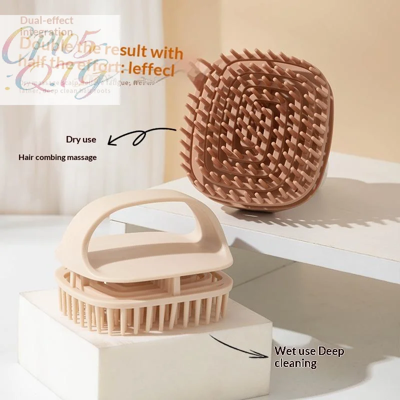 Hot Sale 1Pcs Shampoo Brush Bath Massage Scalp Comb Clean The Scalp Household Dandruff Bath Brush Salon Hairdressing Tool