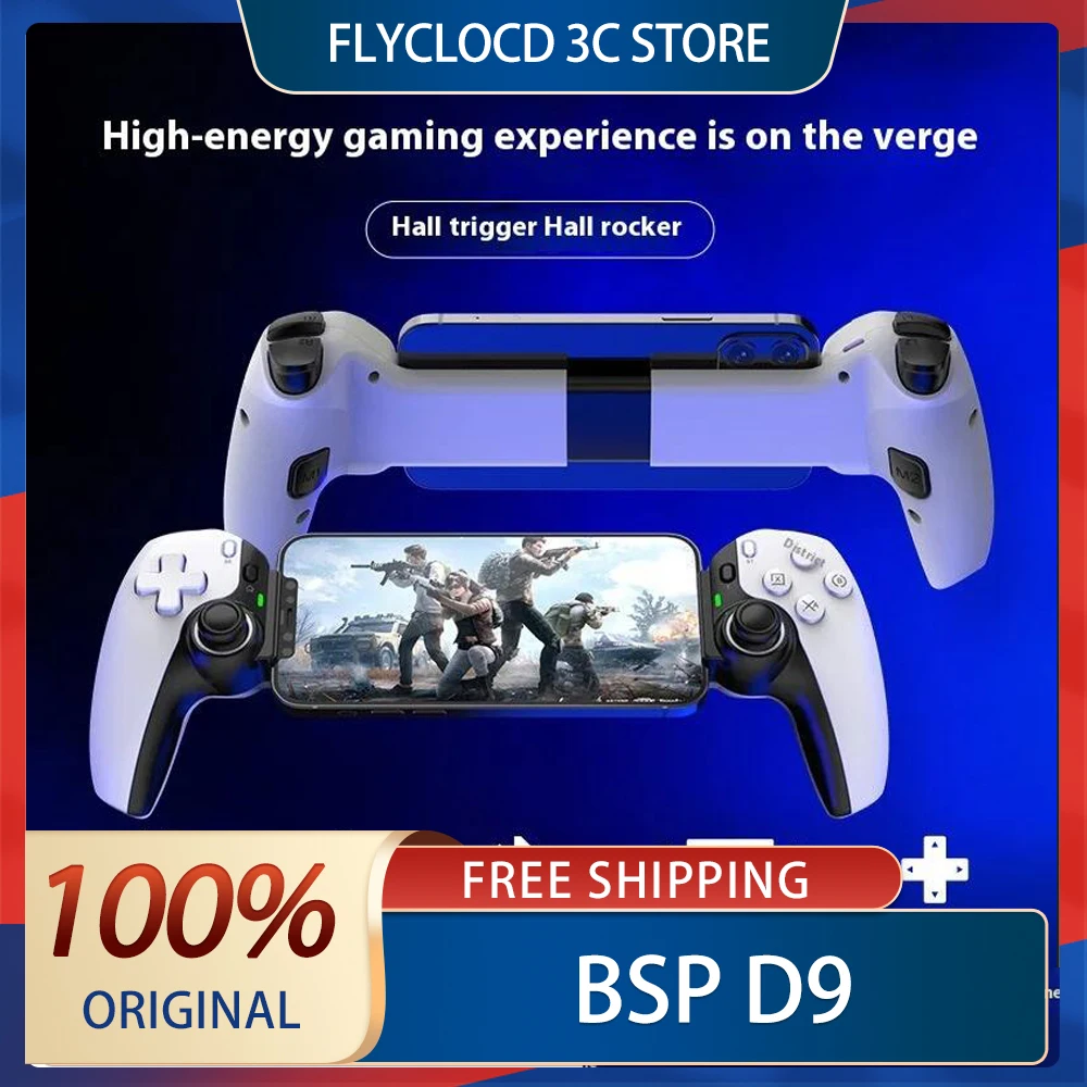 Hot Sale Bsp D9 Tablet Controller Wireless Bluetooth Handle For Switch Game Stretching Joystick For Ps3 Ps4 Gamepad  Android Ios