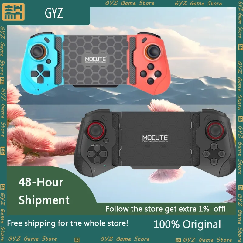 

Mocute 060 Stretch Wireless Gamepad Bluetooth Controller Mobile Games Pubg Controller Android Wireless Retractable Gamepad Gift