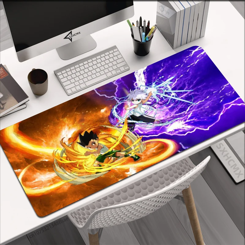 Mouse Pad Gamer Home New HD XXL MousePads Desk Mats Hunter x Hunter Natural Rubber Anti-slip Office Carpet Gamer Mice Pad