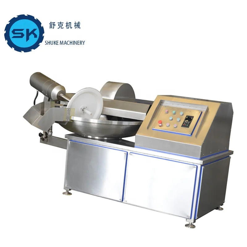 Meat Processing Machine Bowl Cutter Sausage Buffalo Chopper Machine