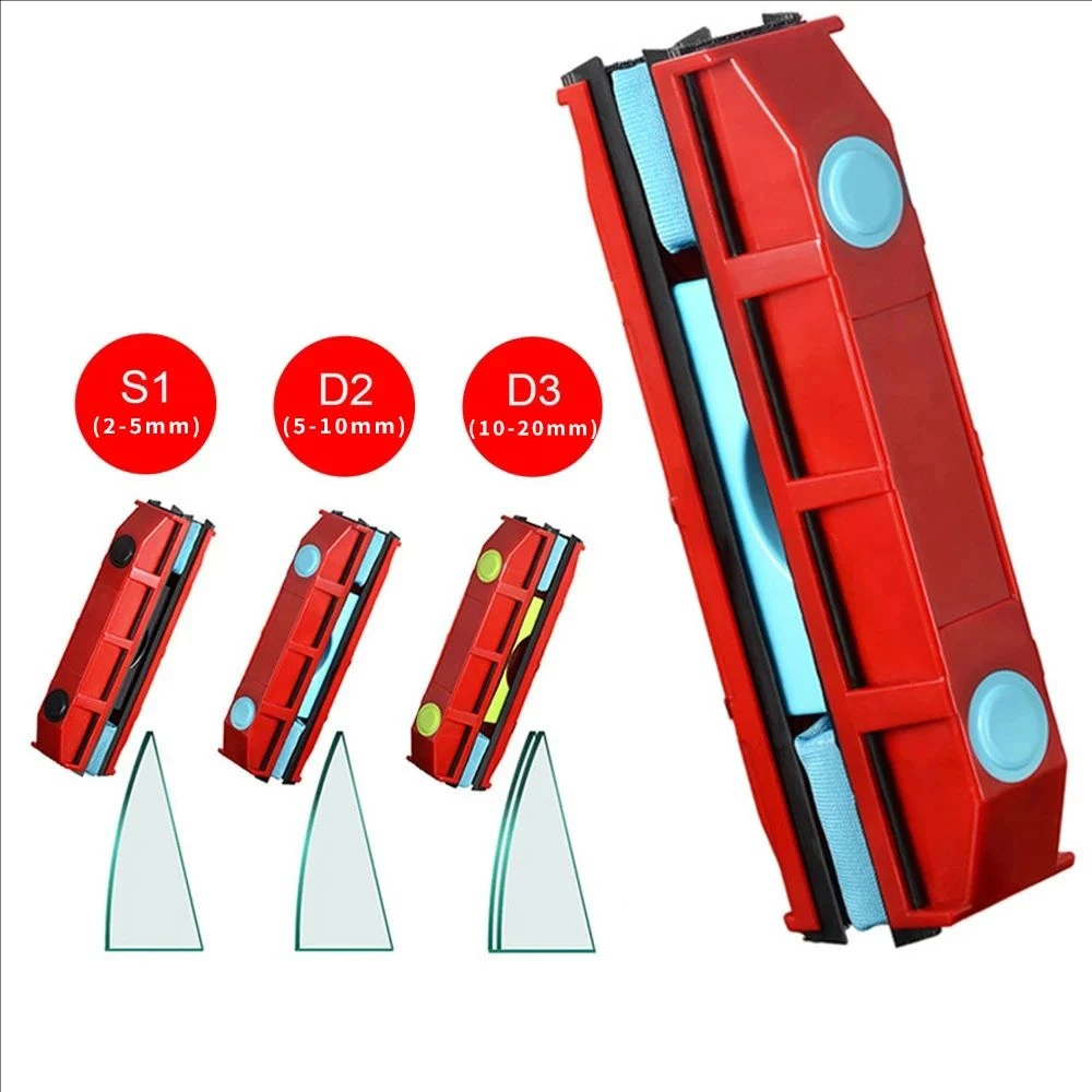 Double-Sided Window Cleaning Glass Wiper Magnetic Window Cleaner Cleaning Tool For High-Rise Home Car Double Glazed Windows