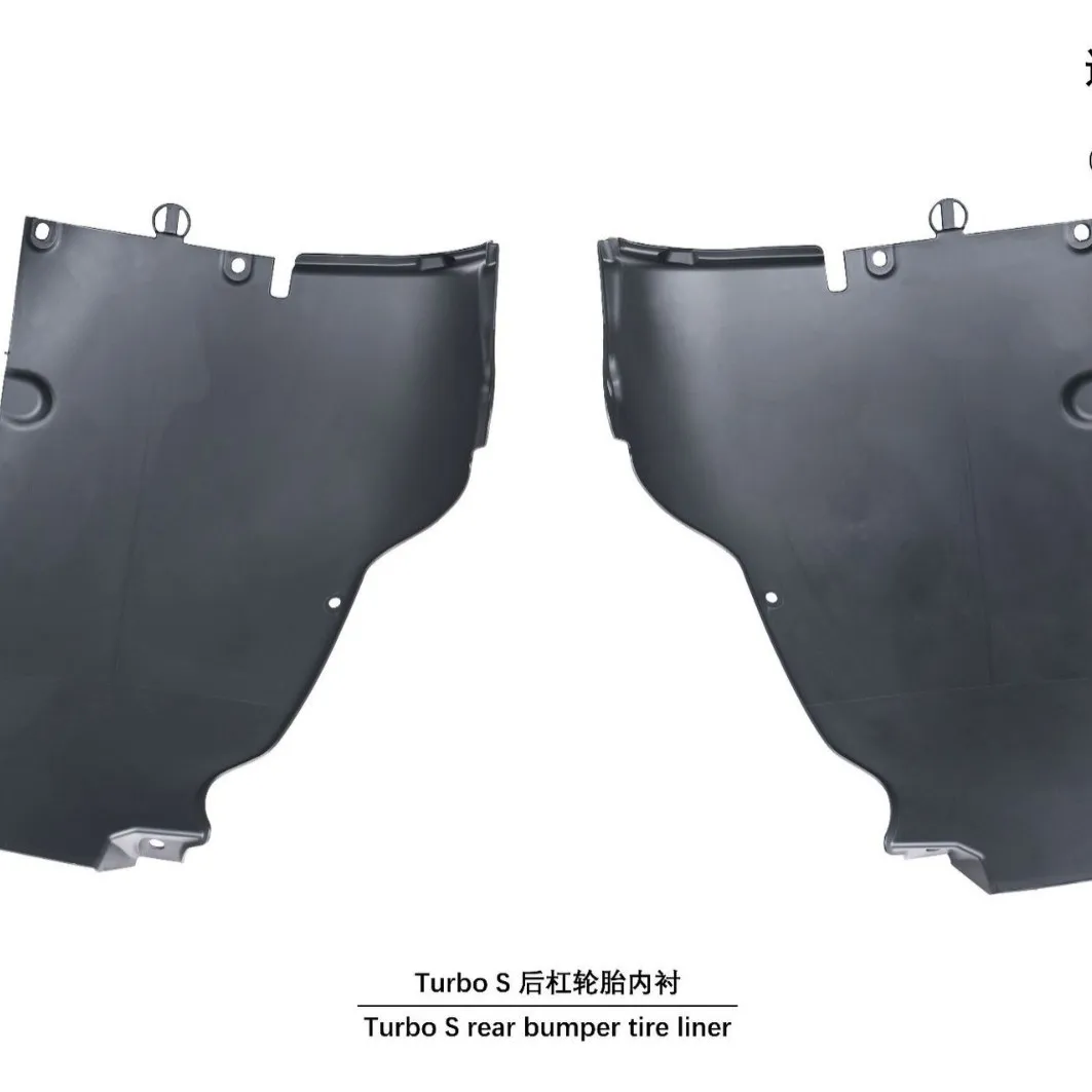 

Suitable for Rear bumper tire lining of 19-UP Porsche 911 992TURBO SD model