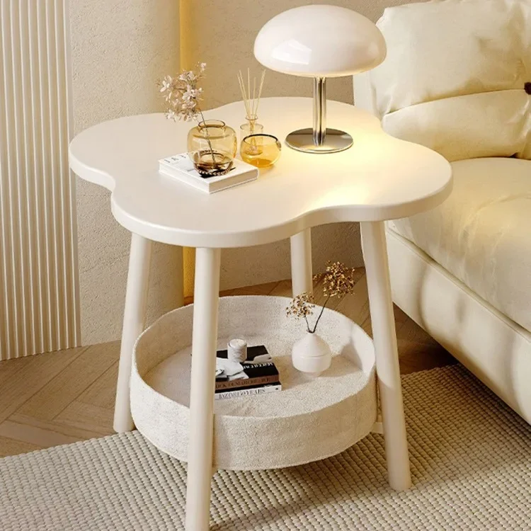 

Bedside Table Small Shelf Home Bedroom Creative Flowers Bedside Small Edge