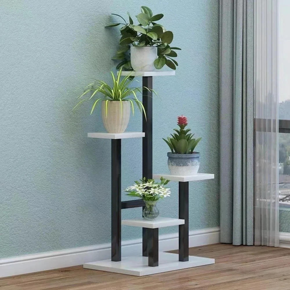 Multi-Layer Simple Flower Indoor Plant Stand for Flowers Storage Internal Vase Racks Shelves Simple Shelf Plant Shelves