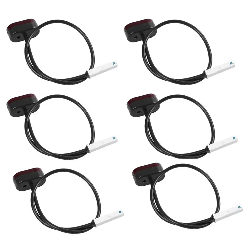 A99I-6X Rear Tail Lamp Stoplight Brake Lights With Line For Mijia M365 M187 Electric Scooter