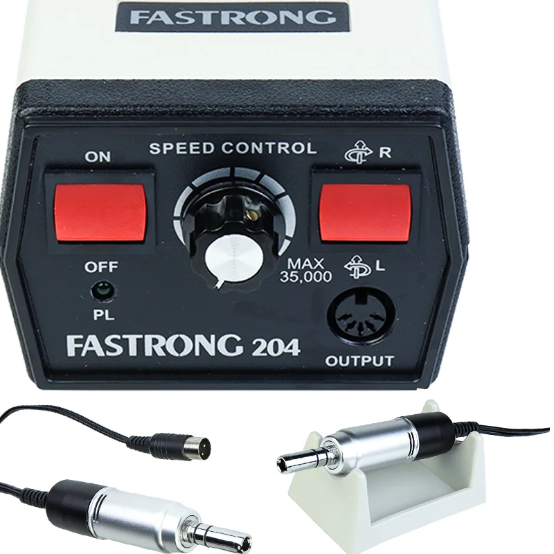 VVDental 204 Electric Micromotor – 35000 RPM High-Speed Polishing Tool, Marathon-Duty for Dentistry Lab, Precise Instrument
