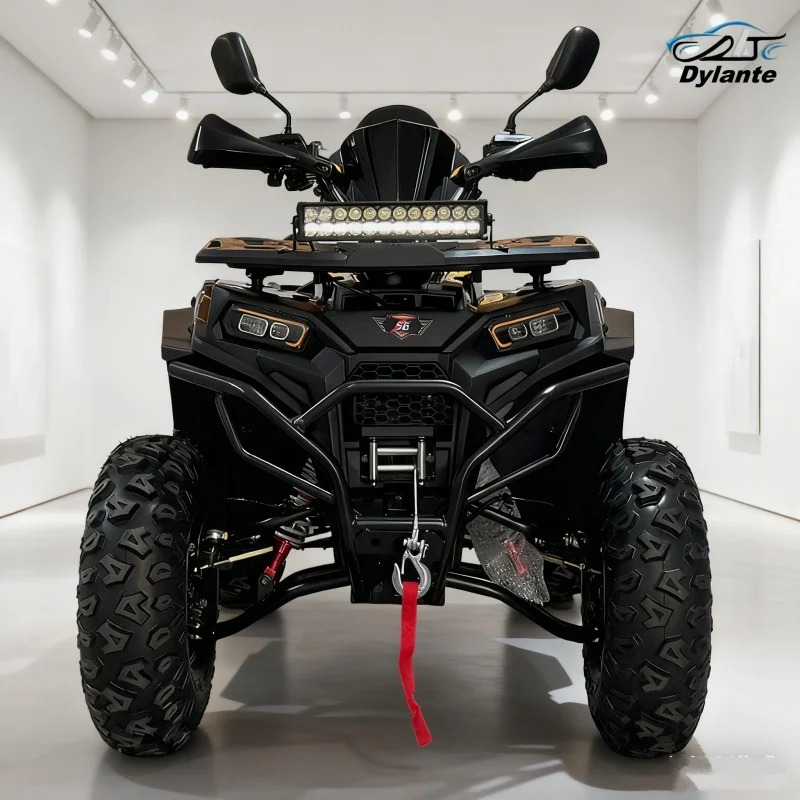 

Rear Cargo Rack Extender ATV Expandable Design Large Coolers Camping Gear Increased Load Capacity With Rubber Mud Flaps