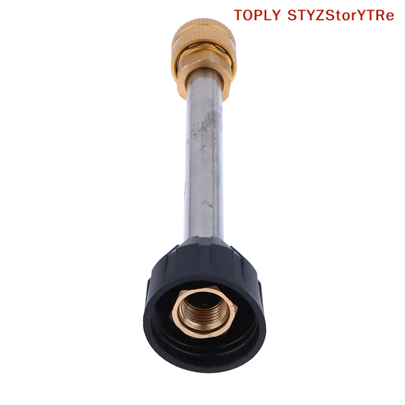 1 unidad de varilla de extensión de acero inoxidable para lavadora de coches a batería de litio, boquilla de extensión inalámbrica para pistola de agua de litio