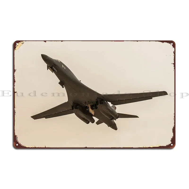 B1 Lancer Metallschilder, rostige Dekoration, zum Erstellen individueller Wandbilder, Blechschilder, Poster