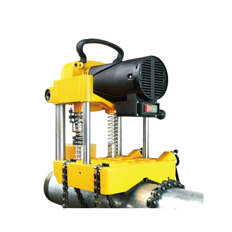 Small Pipe Tube Hole Cutter Gas Cutting Machine For Pipeline Intersecting Line Connection Junction Project KC120