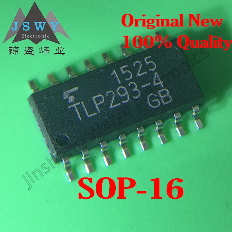 (5/50 PCS) TLP293-4GB TLP293-4 SOP-16 Transistor Output Optocoupler 100% Electronic Original In Stock
