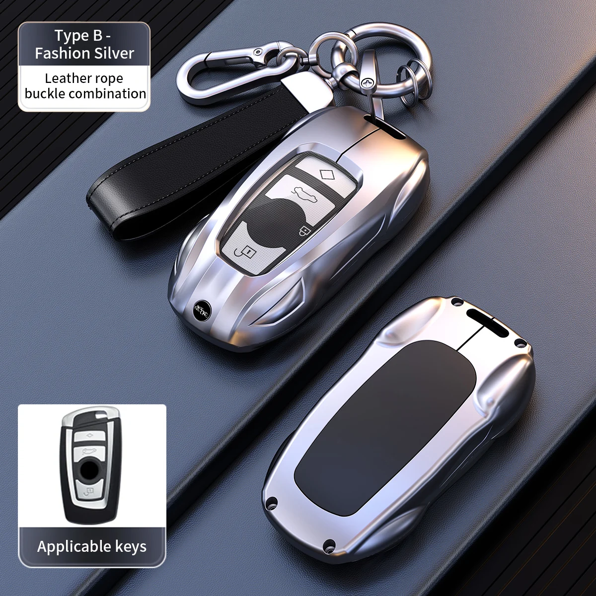 Car Key Case Cover Protector Shell for BMW 1 3 5 7 Series X1 X3 X4 X5 F10 F15 F16 F20 F30 F18 F25 M3 M4 E34 Accessories