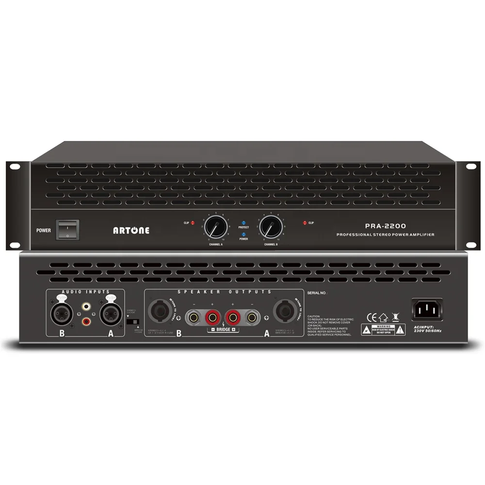 Professional o Rackmount le PRA-2050 PA Amplifier Commercial Amplifier 3