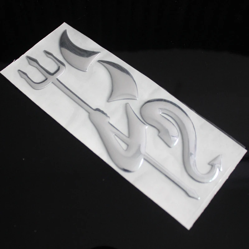 ملصق تصميم سيارة شيطان شيطان ثلاثي الأبعاد إبداعي ، شعار سيارة مضحك ، شعار ، شارات بلاستيكية ، ديكور سيارة ، تصنعه بنفسك ، ملحقات خارجية #5