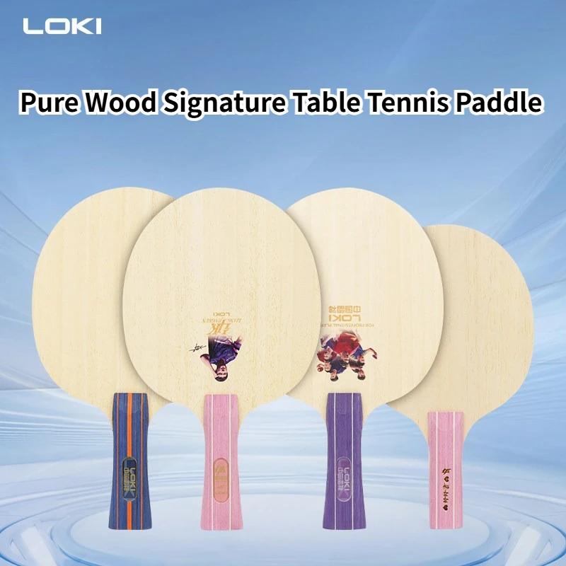 Paleta de Tenis de Mesa Miniatura LOKI Signature, Paleta Conmemorativa de Liang Jingkun, como Premio para Eventos, Juguete Infantil