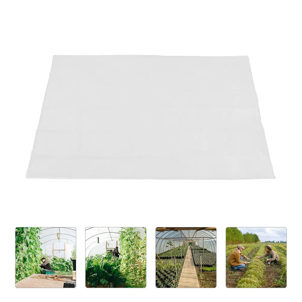 

Non-Woven Plant Cover Frost Proof Winter Garden Cover Durable Breathable Water Resistant Tomatoes Peppers