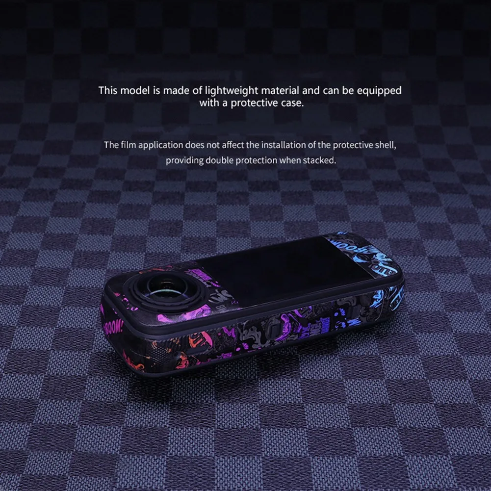 

【SLEEK 】для спортивной камеры X5, ПВХ-наклейка, защитная пленка для корпуса, защита от царапин, аксессуар для X5