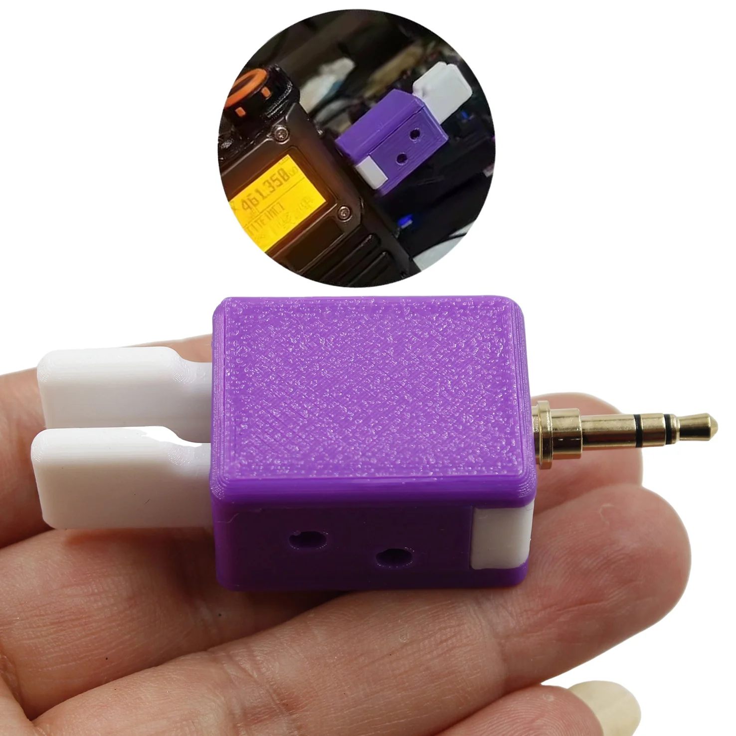 Double Paddle CW Key Double Automatic Key Morse Code Mini Easy to Use