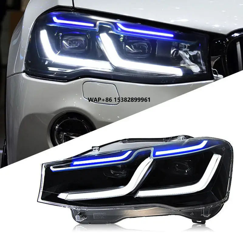 

For X3 F25 2011-2018 X4 F26 to G30 12V New Style LED Headlight Plug & Play Head Lamp Assembly