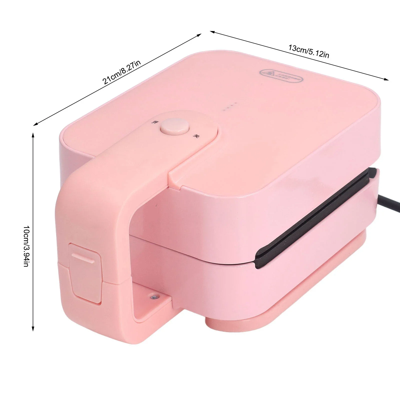 Sandwich Toaster Mini Sandwich Toaster 650W Portable Waffle Maker Electric Panini Maker AU Plug 220V for Dorms Apartments