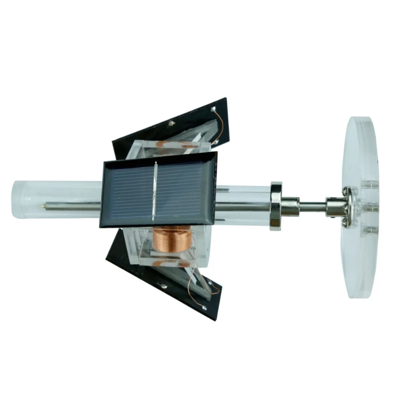 

Maglev solar motor, three-sided vertical brushless motor DIY creative men's gift