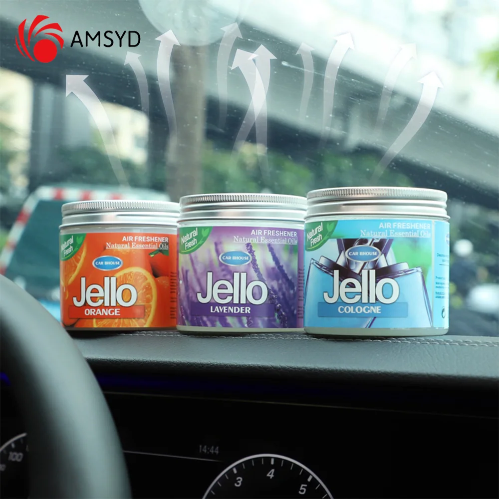 Car Air Freshener Solid Cologne Lavender Lemon Auto Accessories Vanilla Good Smell Interior Perfume Diffuser New Car Deodorant