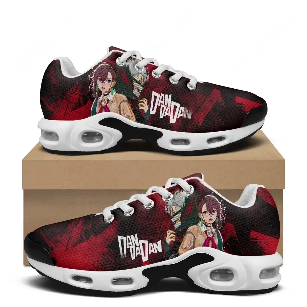

Dandadan Air Cushion Sports Sneakers Lovely Anime Shoes Mens Womens Teenager High Quality Footwear Custom Made Mesh Sneaker