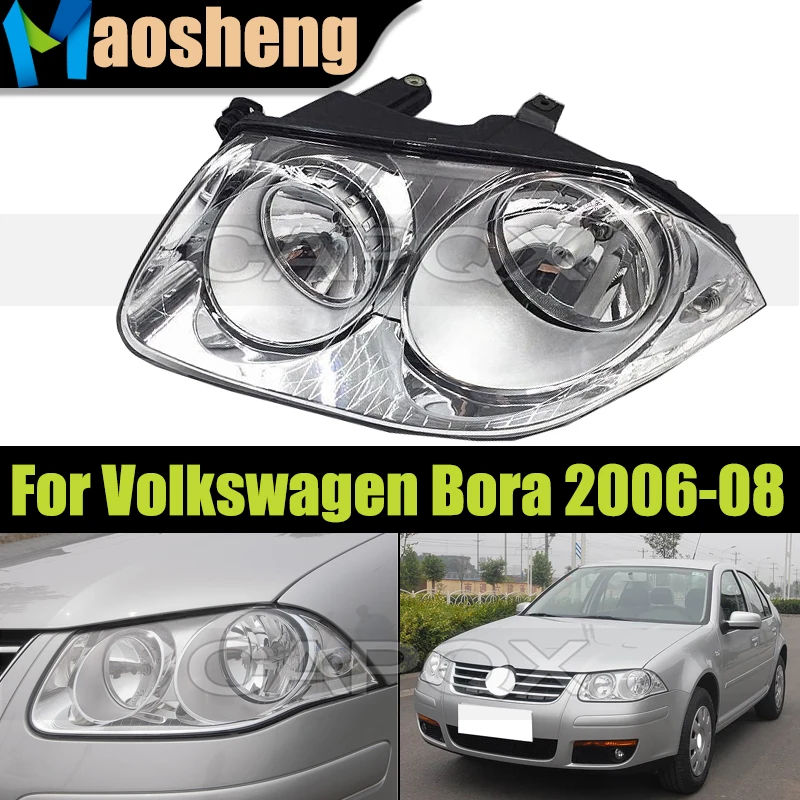 

Front Bumper Headlight Headlamp For Volkswagen Bora 2006 2007 2008 Head Lamp Head Light