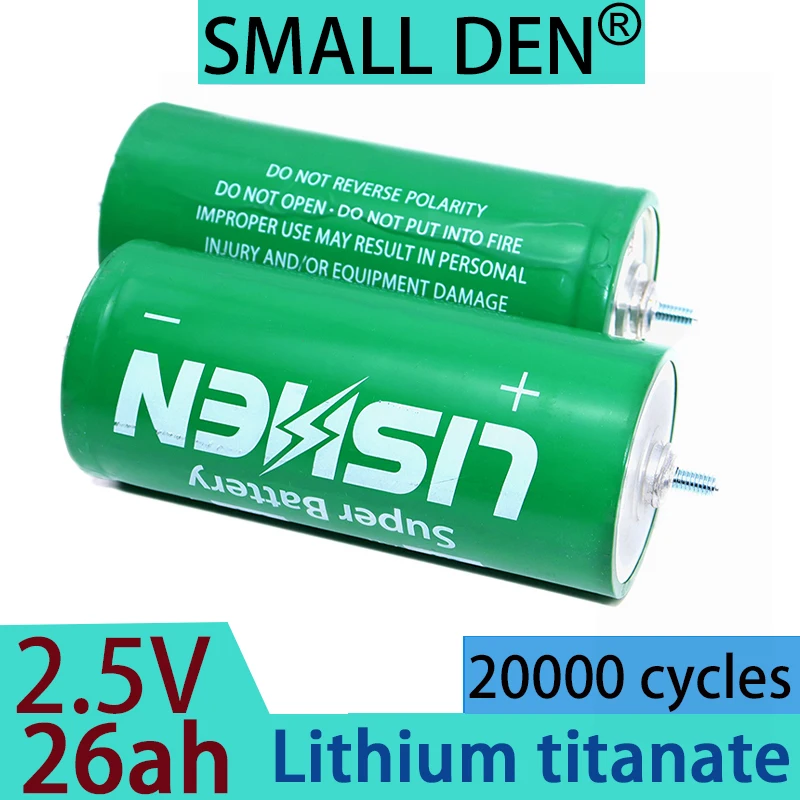 

2,5 V 26Ah LTO совершенно новый A-класса литий-титанатный аккумулятор 20C 2,5 V низкотемпературный устойчивый DIY 12V 24V 48V аккумулятор