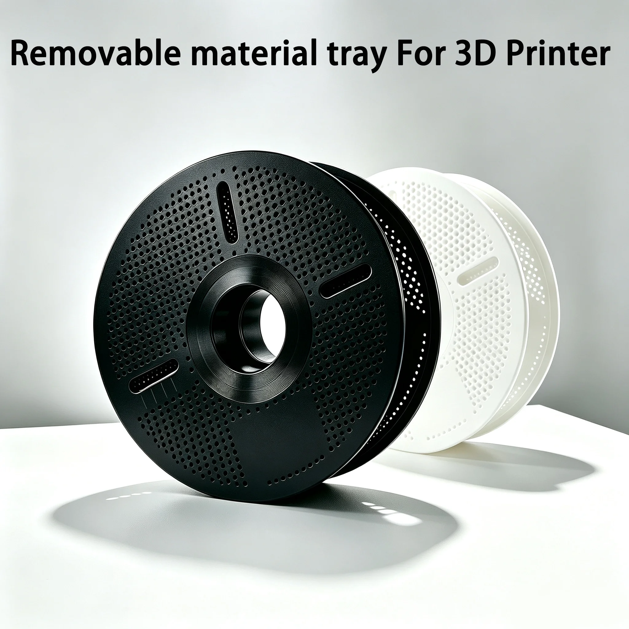 Reusable Filament Spool,Detachable&Easy to Use for All 3D Filament for Refill Filament Replacement Spool 3D Printer  Accessories