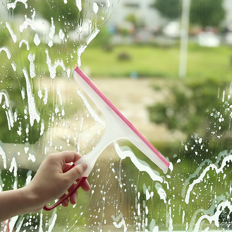3Pcs Shower Squeegee for Glass Doors & Car Windows, Multi-Surface Cleaner for Bathroom, Mirror, and Windshield - view 4